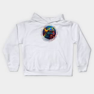 Iguana Rock With You Gift Ideas Kids Hoodie